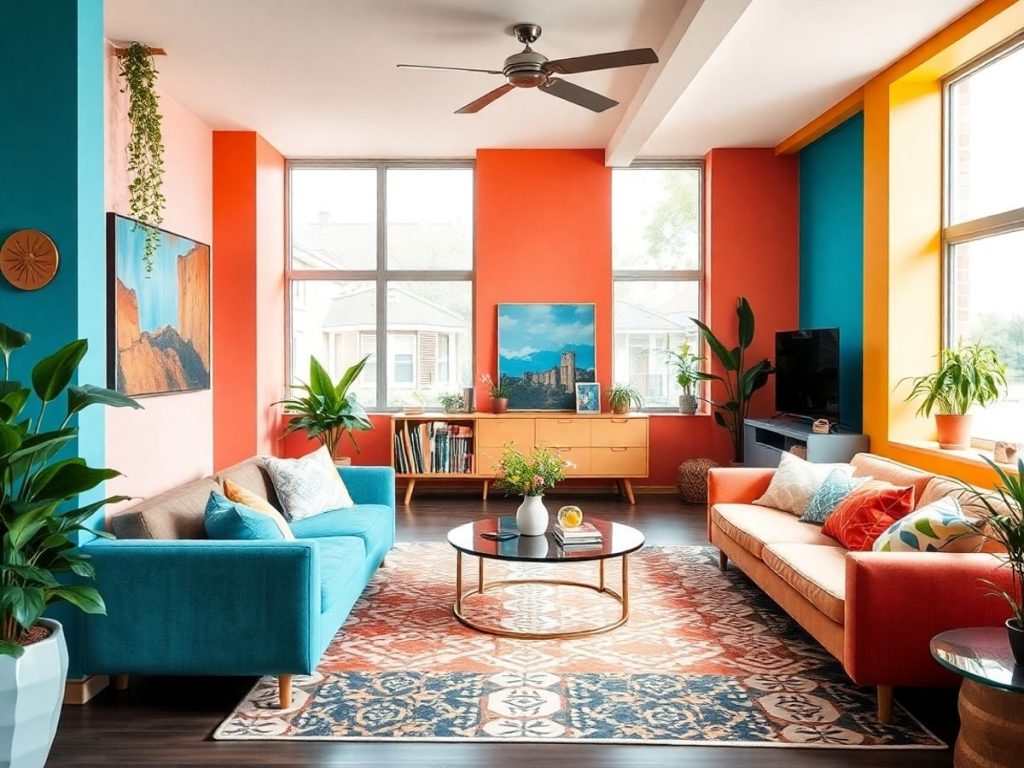 Tendințe moderne în design interior 2025.